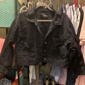 Cotton On Black Cropped Jacket
